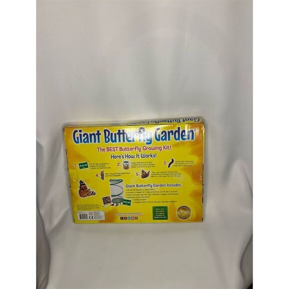 Insect Lore Giant Butterfly Garden Kit - Grow Your Own Butterflies! - Picture 2 of 4